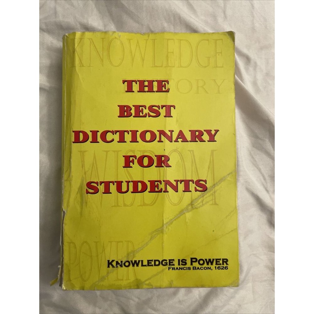 The Best Dictionary for Students - Paperback - Pre Owned (read description)